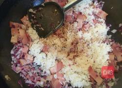 培根蛋炒饭的做法图解9