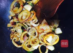 爆炒鱿鱼圈的做法图解3