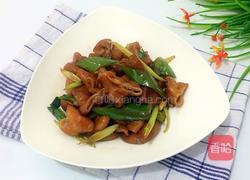 青椒炒肥肠的做法图解7