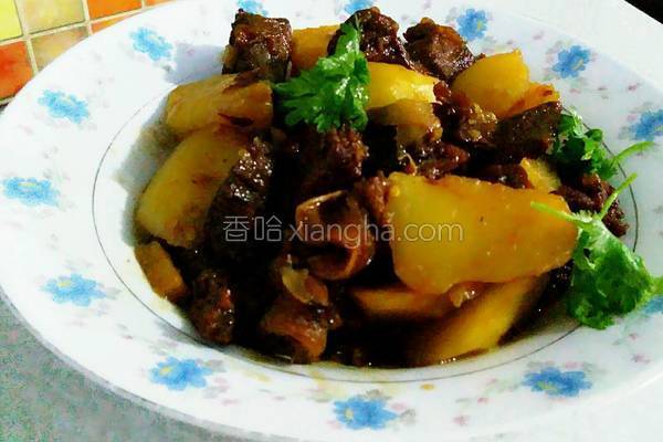 红烧土豆牛腩