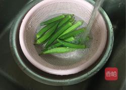 葱油秋葵的做法图解3