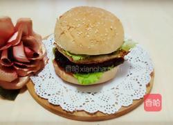 自制鸡排汉堡包的做法图解11