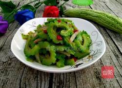 洋葱拌苦瓜的做法图解8