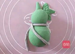 Illustration of how to make vegetable steamed buns 6