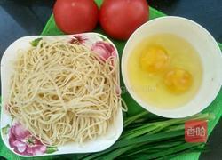 鸡蛋汤面的做法图解1