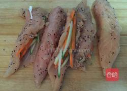 香蒸鸡胸肉的做法图解4