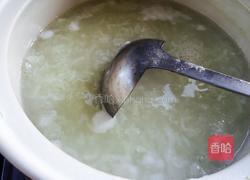 皮蛋火腿粥的做法图解6