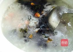 皮蛋火腿粥的做法图解8