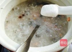 皮蛋火腿粥的做法图解9