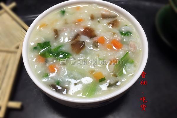 皮蛋瘦肉粥