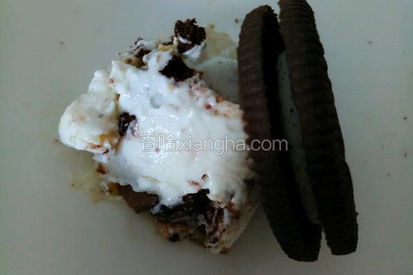 自制奥利奥巧克力奶酪冰淇淋