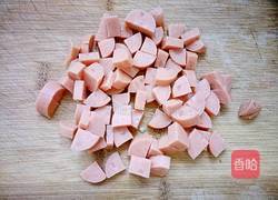 黄瓜火腿蛋炒烟斗意面的做法图解4