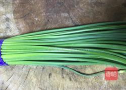 韭苔炒肉的做法图解2