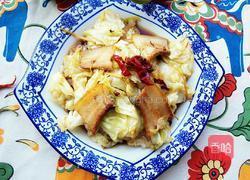 甘蓝炒肉的做法图解9