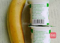 香蕉冰棍的做法图解1