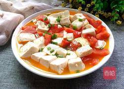 西红柿烧豆腐的做法图解11