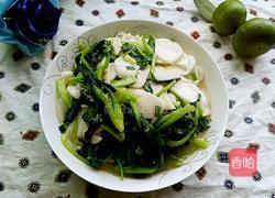 青菜炒年糕的做法图解7