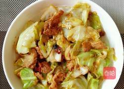 干煸包菜的做法图解9