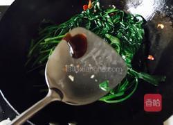 炝炒空心菜的做法图解5