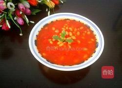 番茄黄豆的做法图解10
