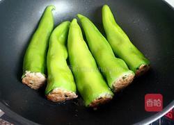 虎皮尖椒酿肉的做法图解10