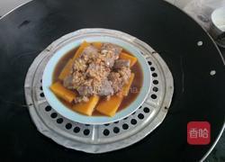南瓜蒸排骨的做法图解8