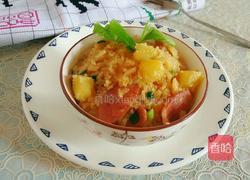 土豆腊肠焖饭的做法图解7