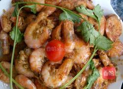 炸青虾的做法图解4