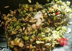 抱腌菜炒毛豆的做法图解8