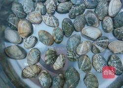 葱烧花蛤的做法图解1