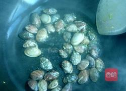 葱烧花蛤的做法图解5