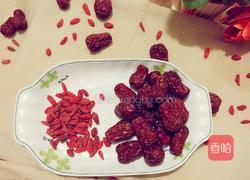 红枣枸杞茶的做法图解2