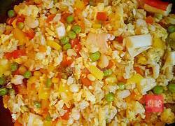 芝士海鲜焗饭的做法图解4