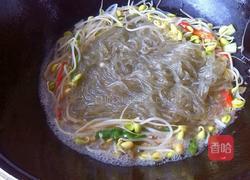 豆芽炖粉条的做法图解6