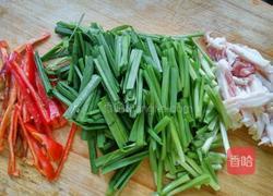 韭菜炒粉丝的做法图解2