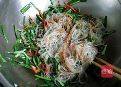 韭菜炒粉丝的做法图解5