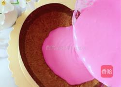 樱花渐变慕斯的做法图解8