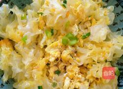 银耳炒鸡蛋的做法图解4