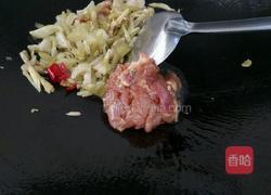 酸菜炒肉丝的做法图解7