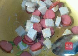 香肠炒豆腐的做法图解6
