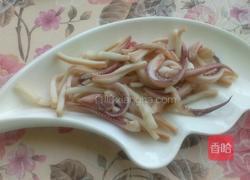 青椒炒鱿鱼的做法图解2