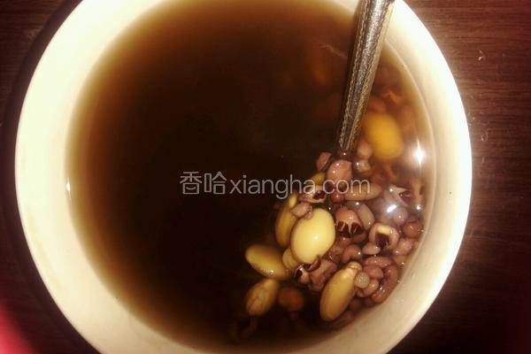 赤小豆茨实扁豆糖水