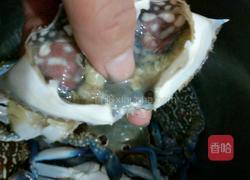 炒螃蟹的做法图解3