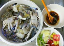 炒螃蟹的做法图解4