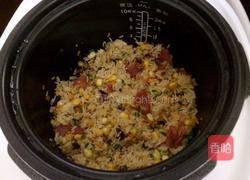 香菇腊肠焖饭的做法图解11