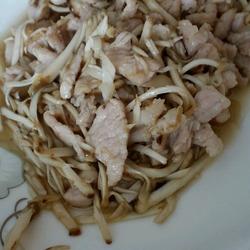 蘑菇肉片