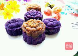 紫薯豆沙糕的做法图解7