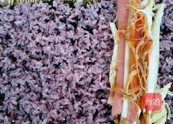 紫米金针菇寿司的做法图解6