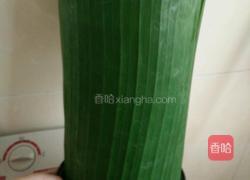 广西芭蕉叶包的糍粑的做法图解4