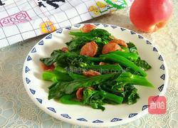 炒芥兰的做法图解6